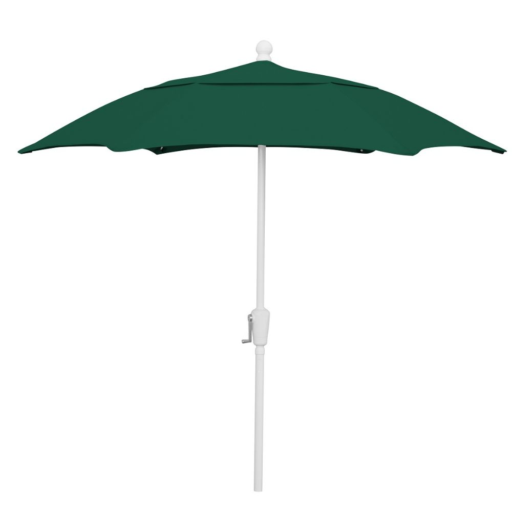 Fiberbuilt Umbrellas & Cushions 7HCRW-Forest Green 7.5